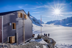 Konkordiahütte (2.850 m) Berner Alpen