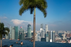 Marina Bay Sands Pool 57. Etage Singapur