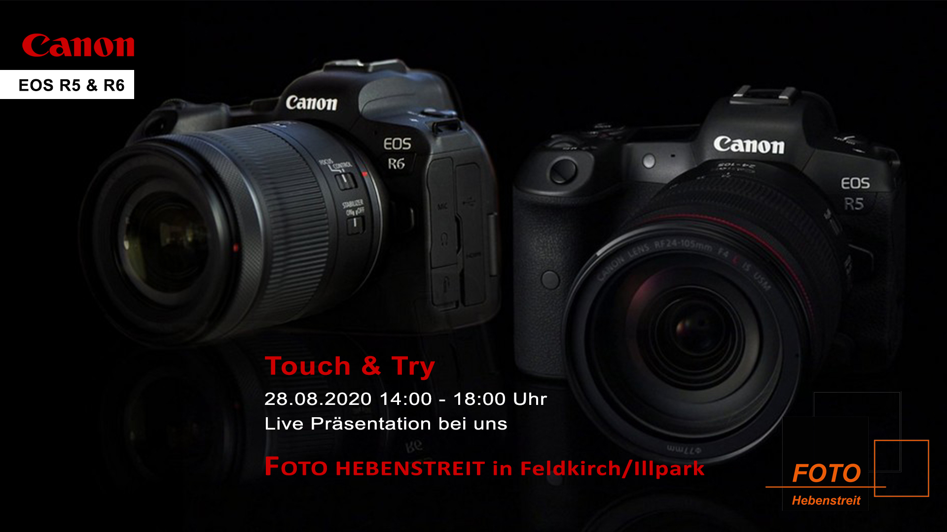 28.08.2020 Touch & Try Canon EOS R5 & R6