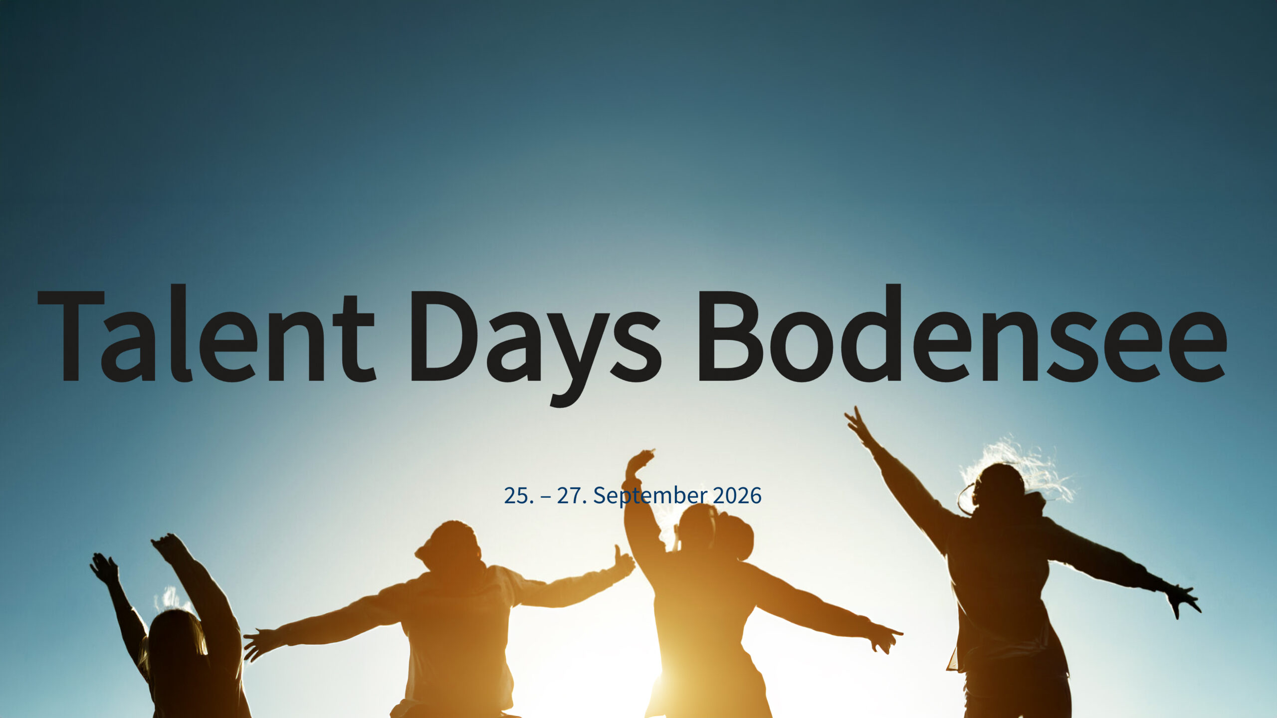 2026-09-25  25. bis 27. September Fotografen für die Talent Days Bodensee gesucht